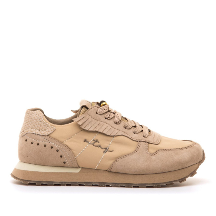 DEPORTIVAS DE MUJER MUSTANG KAIA BEIGE 60056 63515 - Querol online
