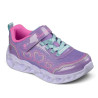 Zapatillas deporte Skechers Heart Lights lavanda con luces para niña