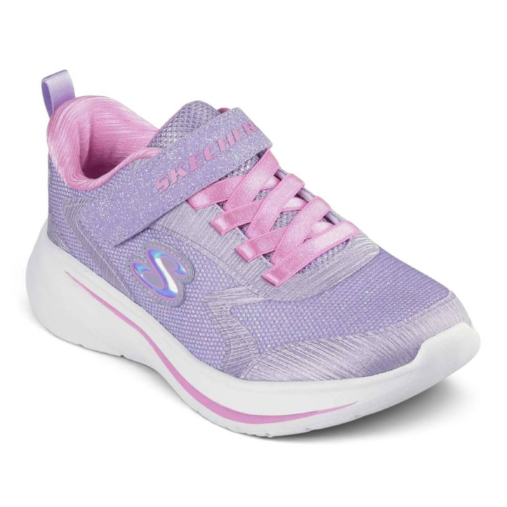 Zapatillas deporte Skechers Wave 92 lavanda para niñas - Querol online