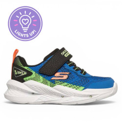Zapatillas deporte Skechers s-lights meteor lights 2.0 azules y negras con luces - Querol online