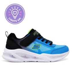 Zapatillas deporte Skechers meteor-lights kendrox azules y negras con luces - Querol online