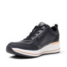 Sabatilles falca Skechers Billion 2 Fine Shine negres amb falca per a dona