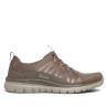 Zapatillas deportivas Skechers Graceful Cozy Hug taupe para mujer