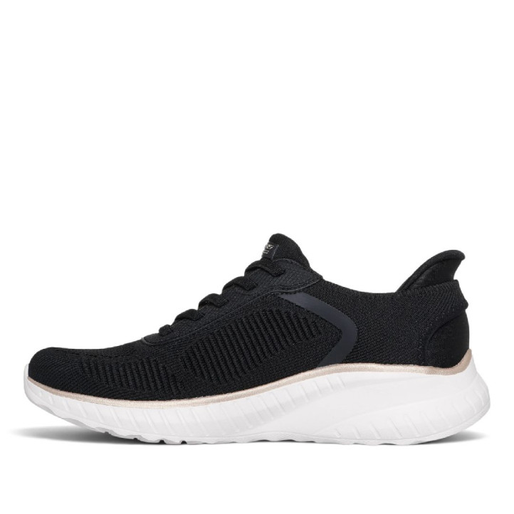 Zapatillas deportivas Skechers Slip-ins BOBS Sport Squad Chaos negras para mujer - Querol online