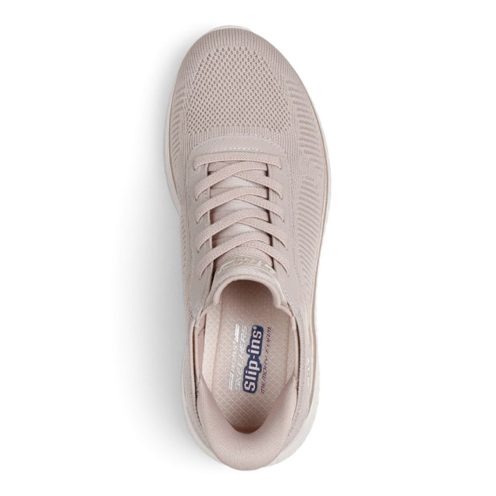 Sabatilles esportives Skechers Slip-ins BOBS Sport Squad Chaos beix per a dona - Querol online