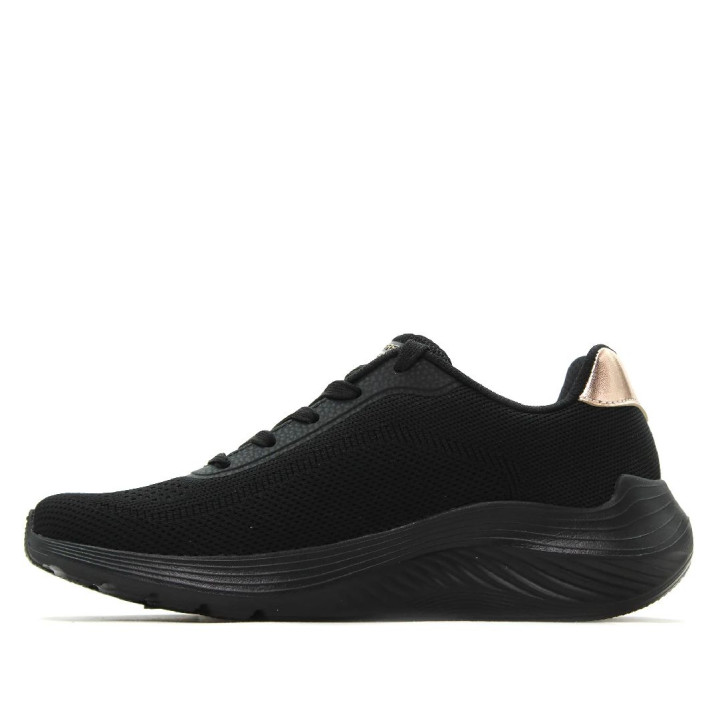 Zapatillas deportivas Skechers BOBS Squad Waves negras para mujer - Querol online