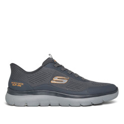 Zapatillas deportivas Skechers Slip-ins Summits Leyter gris para hombre - Querol online