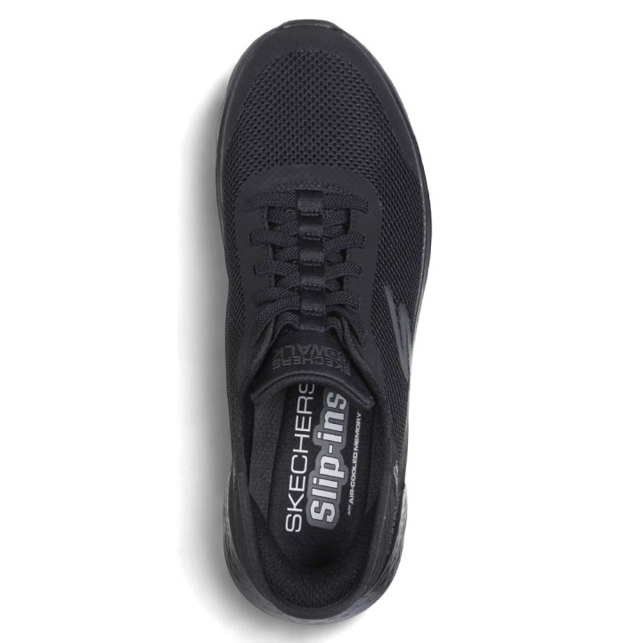 Sabatilles esportives Skechers Slip-ins GO WALK Flex Hands Up negres per a home - Querol online