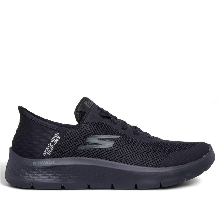 Zapatillas deportivas Skechers Slip-ins GO WALK Flex Hands Up negras para hombre - Querol online