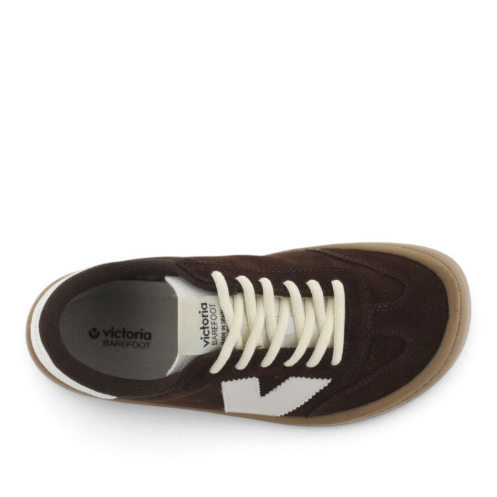 Sabatilles Victoria barefoot Olmo Serratge & Contrast xocolata unisex - Querol online