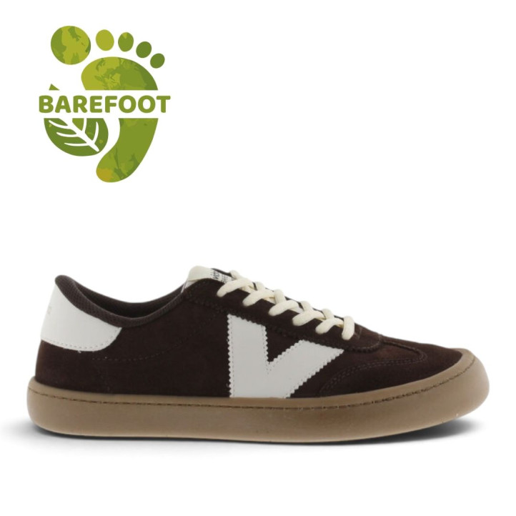 Sabatilles Victoria barefoot Olmo Serratge & Contrast xocolata unisex - Querol online