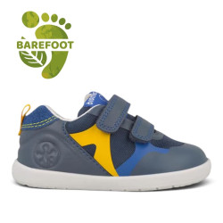 Zapatos Biomecanics barefoot primeros pasos azules para niño - Querol online