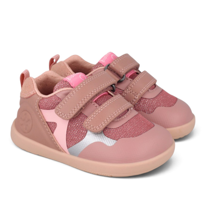 Zapatos Biomecanics barefoot primeros pasos rosa para niña - Querol online