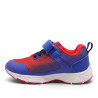 Zapatillas Cerda FC Barcelona con velcro para niño en azul y rojo
