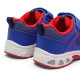 Zapatillas Cerda FC Barcelona con velcro para niño en azul y rojo - Querol online