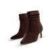 BOTINES DE MUJER MUSTANG GALA MARRON 55982 63483 - Querol online