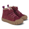 Botins Garvalin barefoot HOP HOP de pana morada