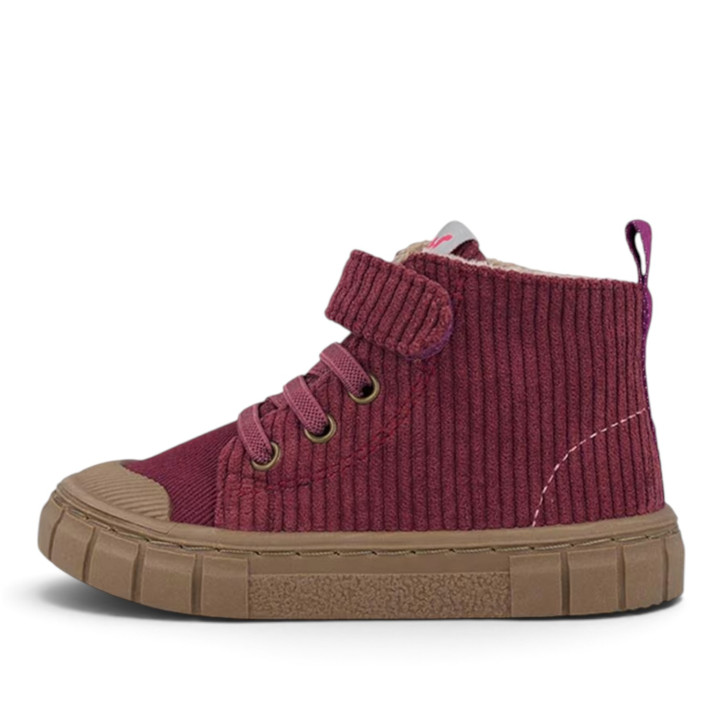Botins Garvalin barefoot HOP HOP de pana morada - Querol online