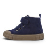 Botins Garvalin barefoot HOP HOP de pana blau marí