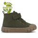 Botines Garvalin barefoot HOP HOP de pana verde kaki - Querol online