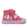 Sabatilles altes Garvalin barefoot Bluey fúcsia amb doble velcro
