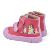 Sabatilles altes Garvalin barefoot Bluey fúcsia amb doble velcro