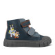 Sabatilles altes Garvalin barefoot Bluey blaus amb velcro - Querol online