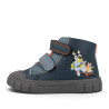 Sabatilles altes Garvalin barefoot Bluey blaus amb velcro