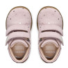 Botines Geox Macchia Girl de ante rosa con velcro