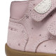 Botines Geox Macchia Girl de ante rosa con velcro - Querol online