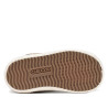 Botines Geox Gisli Girl beige metalizado con velcro