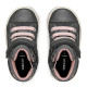 Botines Geox Gisli Girl gris oscuro con velcro - Querol online