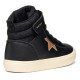 Botines Geox Gisli Girl negros con estrella dorada - Querol online