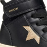 Botines Geox Gisli Girl negros con estrella dorada