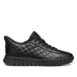 Zapatillas Geox Flextride Plus negras acolchadas - Querol online