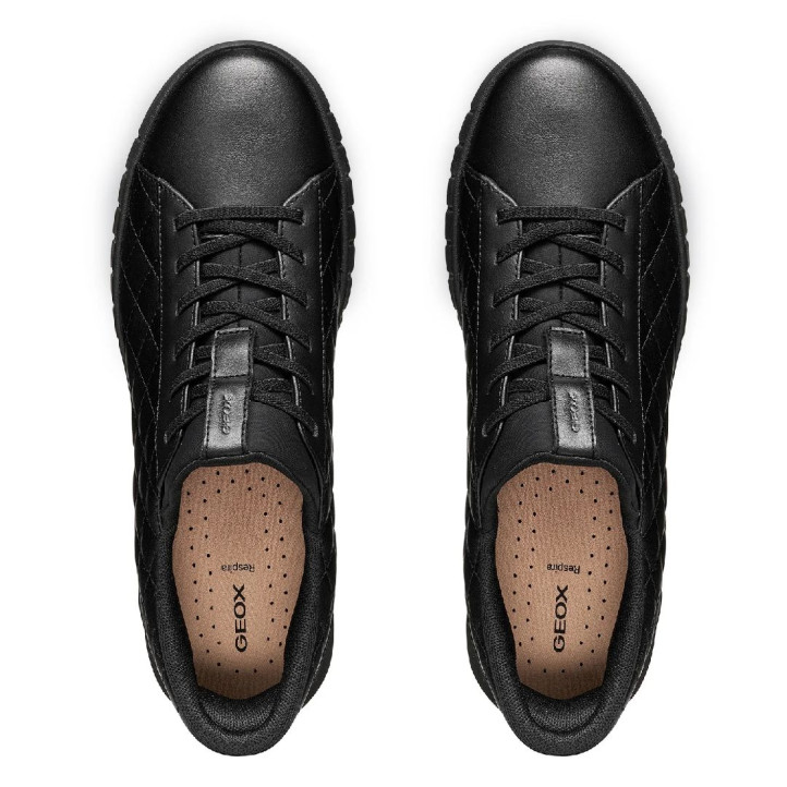 Zapatillas Geox Flextride Plus negras acolchadas - Querol online