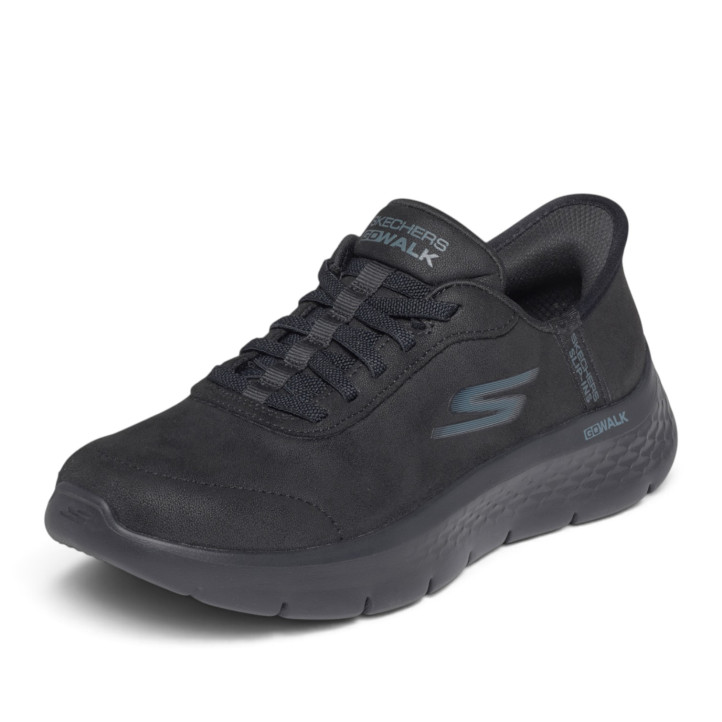 Zapatillas deportivas Skechers Slip-ins GO WALK Flex Grand Entry negras para mujer - Querol online