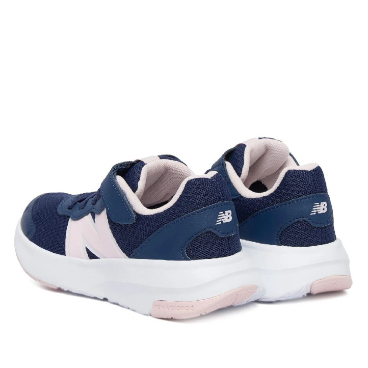 Sabatilles esport New Balance 578 infantils blau marí i rosa amb velcro - Querol online