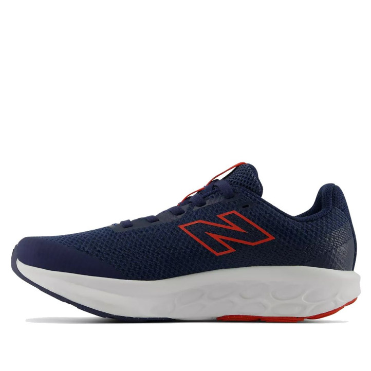 Zapatillas deporte New Balance 520 V9 infantiles azul marino y rojo - Querol online