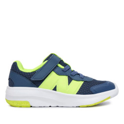 Sabatilles esport New Balance 578 infantils blau marí i verd llima amb velcro - Querol online