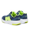 Sabatilles esport New Balance 578 infantils blau marí i verd llima amb velcro