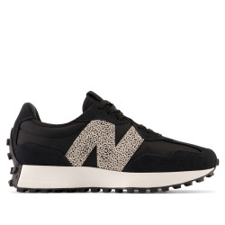 Sabatilles New Balance 327 de dona negres amb logotip animal print - Querol online