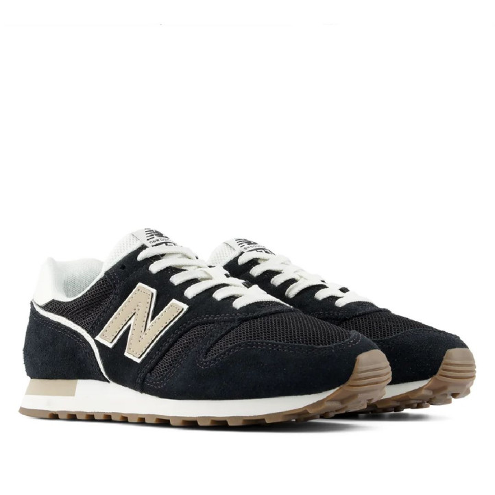Sabatilles New Balance 373 de dona negres amb detalls beix - Querol online