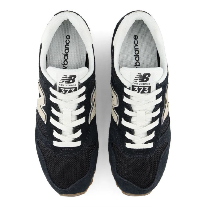 Sabatilles New Balance 373 de dona negres amb detalls beix - Querol online