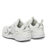 Sabatilles esportives New Balance 408 blanques i platejades d'estil retro