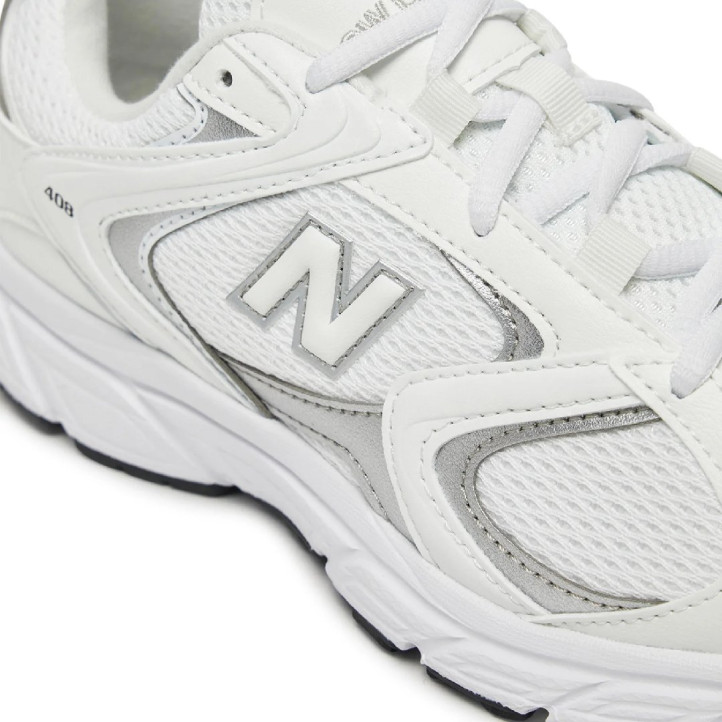 Sabatilles esportives New Balance 408 blanques i platejades d'estil retro - Querol online