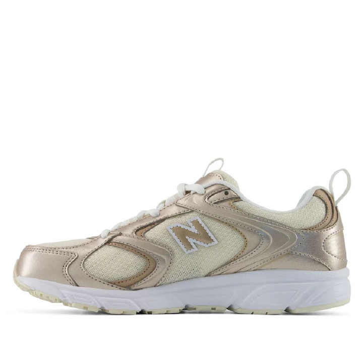 Sabatilles esportives New Balance 408 de dona daurades metal·litzades - Querol online