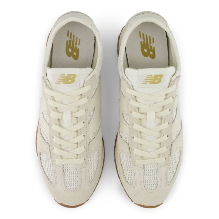 Sabatilles New Balance 471 unisex beix i crema d'estil retro - Querol online