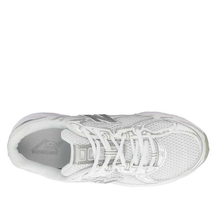Zapatillas deportivas New Balance 740 unisex blancas y plateadas con amortiguación ABZORB - Querol online