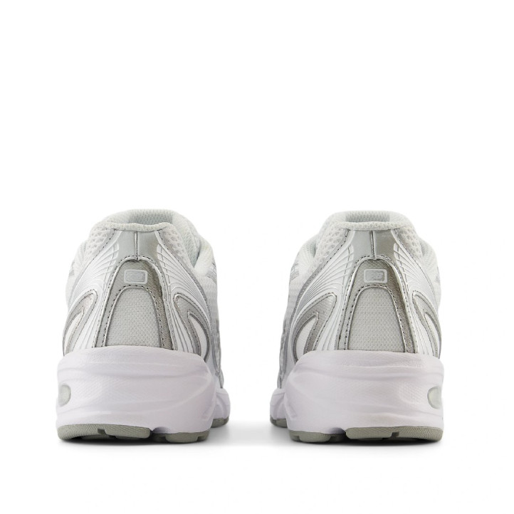 Zapatillas deportivas New Balance 740 unisex blancas y plateadas con amortiguación ABZORB - Querol online